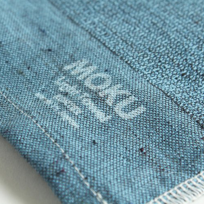 Moku Towel by Kontex is your go to towel for any active or travel situation. 100% Cotton, organic dyes and no palm oil. Highly absorbent, lightweight and quick drying, it wipes sweat away quickly and folds away small so that you can stash it in your bag. Turquoise, 33cm x 100cm