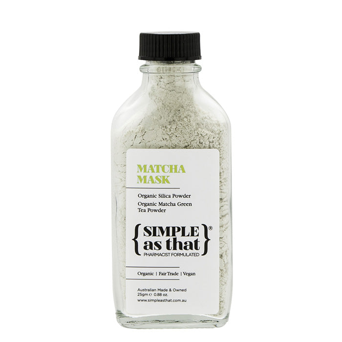 Simple As That - Matcha Mask