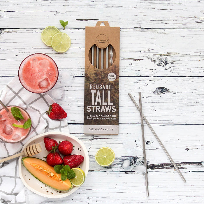 CaliWoods - Tall Drinking Straws