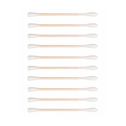 Go Bamboo Cotton Buds are made from natural MOSO bamboo stick, with pure cotton tips and are 100% biodegradable. Box of 200.